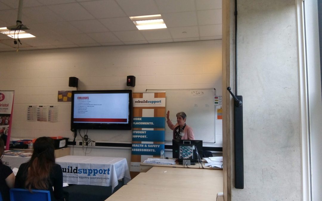 Rebuild Support at Bristol Metropolitan Academy’s Year 10 Careers and Employability Day